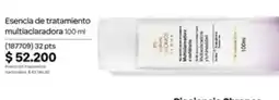 Natura Esencia de tratamiento multiaclaradora oferta
