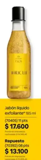 Natura Excis jabón líquido exfoliante oferta
