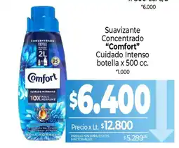 La Anonima Comfort suavizante concentrado cuidado intenso oferta