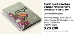 Natura Diario de bienestar oferta