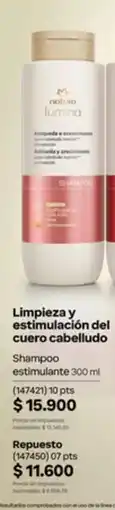 Natura Shampoo estimulante oferta