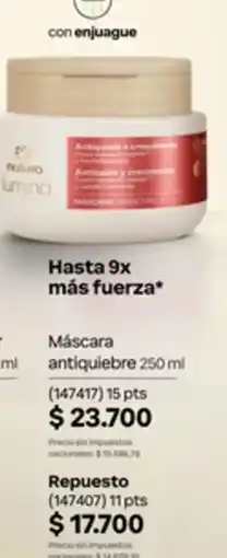 Natura Máscara antiquebre oferta