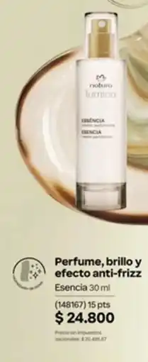 Natura Perfume, brillo y efecto anti-frizz oferta