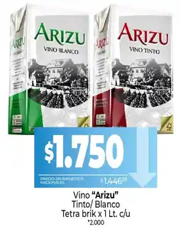 La Anonima Arizu vino tinto vino blanco oferta