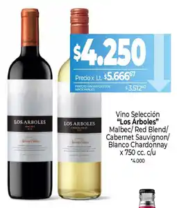 La Anonima Los arboles vino seleccion oferta
