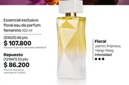 Natura Essential exclusivo floral eau de parfum femenino oferta