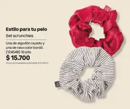 Natura Set scrunchies oferta