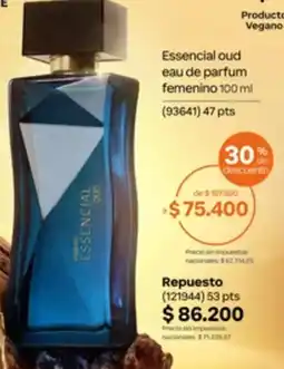Natura Essencial oud eau de parfum femenino oferta