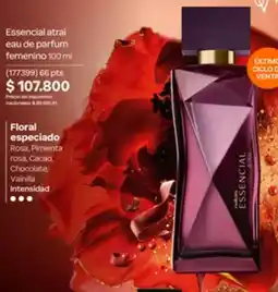 Natura Essencial atrai eau de parfum femenino oferta