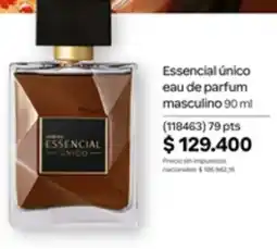 Natura Essencial único eau de parfum masculino oferta