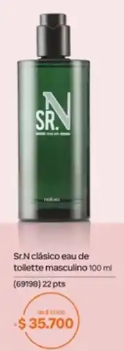 Natura Sr.N clásico eau de toilette masculino oferta