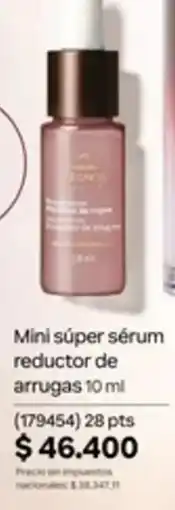 Natura L'oreal Paris mini super serum reductor de arrugas oferta