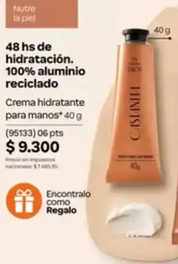 Natura Cistina crema hidratante para manos oferta