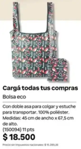 Bolsa eco