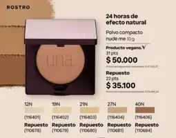 Natura Polvo compacto nude me oferta