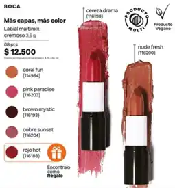 Natura Boca labial multimix cremoso oferta