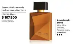 Natura Essencial mirra eau de parfum masculino oferta