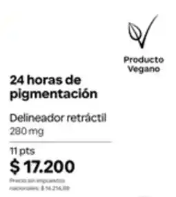 Natura Delineador retráctil oferta