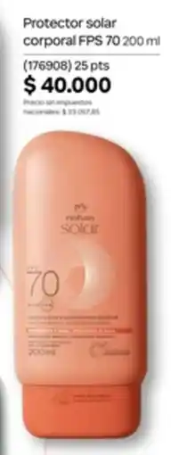 Natura Natura protector solar corporal oferta