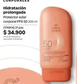 Natura Natura solar protector solar corporal FPS 50 oferta