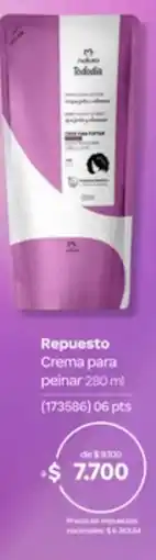 Natura Repuesto crema para peinar oferta