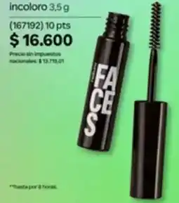 Natura Faces mascara oferta