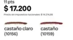 Natura castaño claro castaño oferta