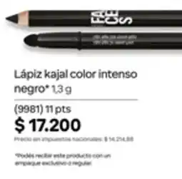 Natura Faces lápiz kajal color intenso negro oferta