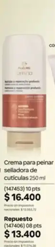 Natura Natura lumina crema para peinar selladora de cuticulas oferta