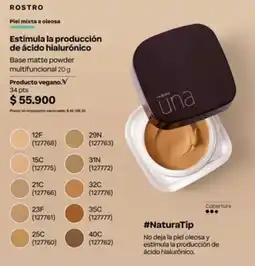 Natura Base matte powder multifunctional oferta