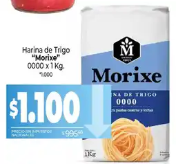 La Anonima Morixe harina de trigo 0000 oferta