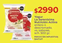 Supermercados Vea La serenisima yogur nutricion activa oferta