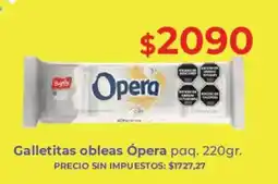 Supermercados Vea Opera galletitas obleas oferta