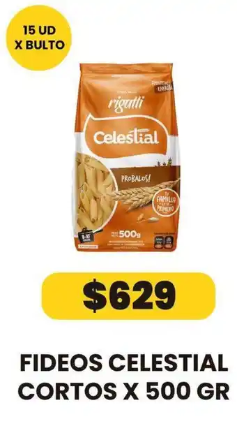 Rigatti fideos celestial cortos