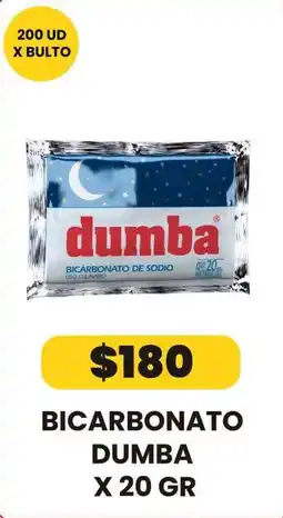 Autoservicio Capo Dumba bicarbonato oferta
