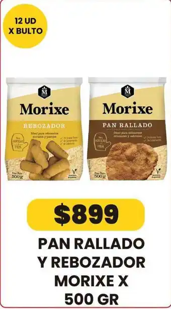 Morixe pan rallado y rebozador