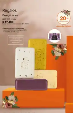 Natura Ekos jabones oferta