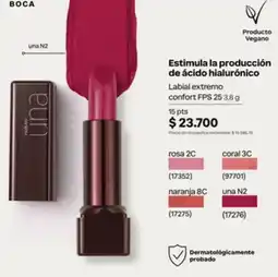 Natura Estimula la producción de ácido hialurónico oferta
