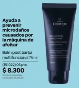Natura HOMEM balm post barba multifuncional oferta