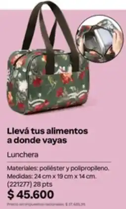 Natura Lunchera oferta