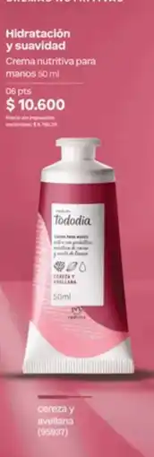 Natura Tododia crema para manos oferta