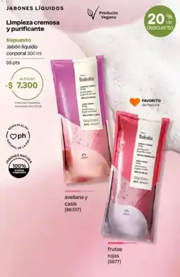 Natura Tododia jabón líquido corporal oferta
