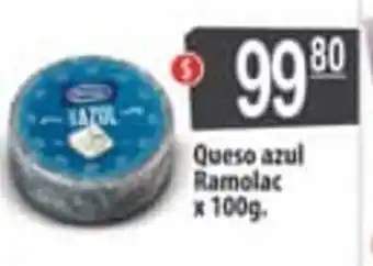 Autoservicio Capo Ramolac Queso azul x 100g. oferta