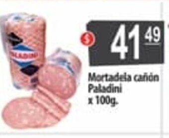 Autoservicio Capo Paladini Mortadela cañon x 100g oferta