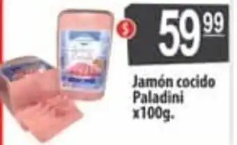 Autoservicio Capo Paladini Jamón cocido x100g oferta