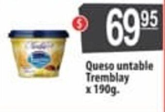Autoservicio Capo Tremblay Queso untable x 190g oferta
