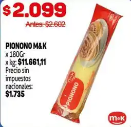Makro Pionono m&k oferta