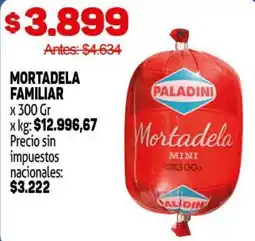 Makro Paladini mortadela familiar oferta