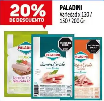 Makro Paladini jamón cocido oferta