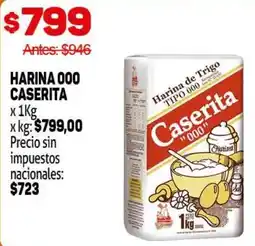 Makro Caserita harina 000 oferta